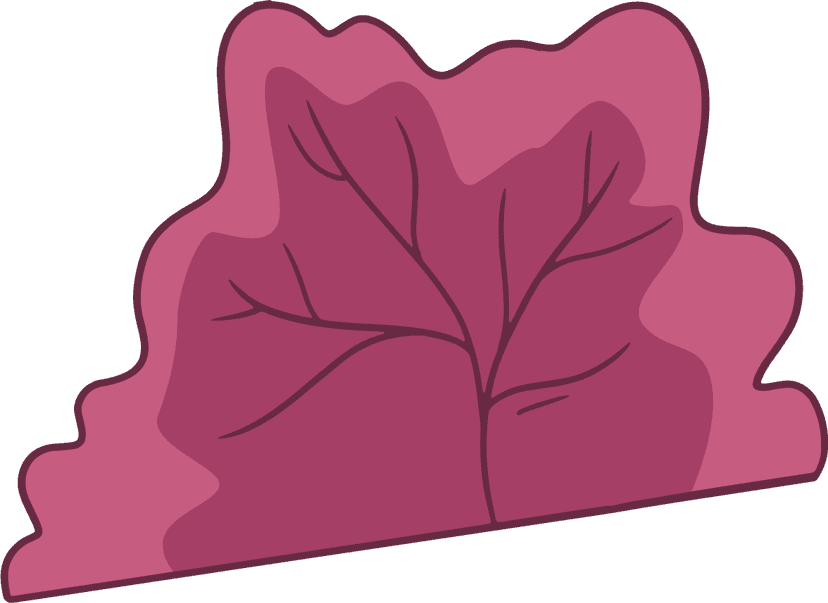 red leave